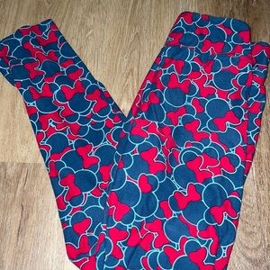 Lularoe print leggings Disney